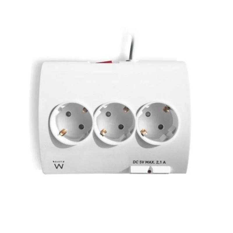 Power Socket - 5 sockets with Switch Ewent...