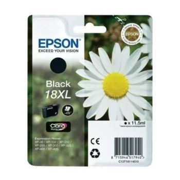 Original Ink Cartridge Epson CLARIA T18XL Black White