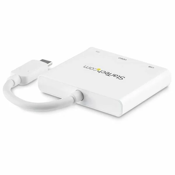 Dock Startech CDP2HDUACPW White 4K Ultra HD