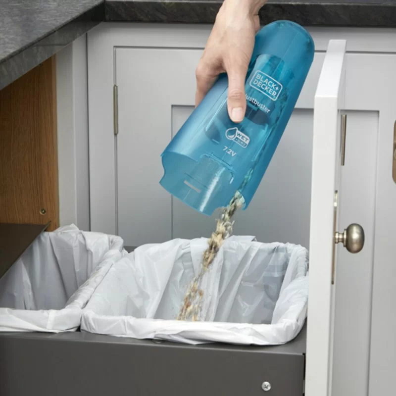 Cyclonic Hand-held Vacuum Cleaner Black &...