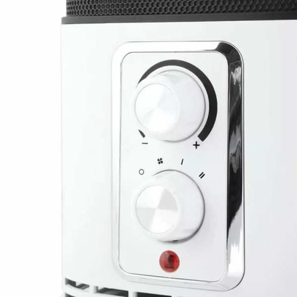 Portable Ceramic Heater Orbegozo CR 6025 Black/White 1500 W