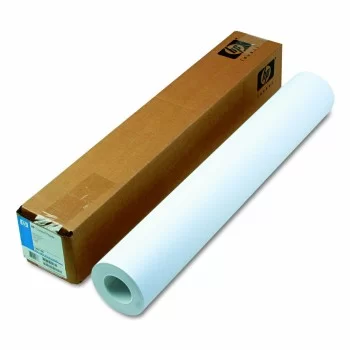 Roll of coated paper HP C6019B 45,7 m Covered White