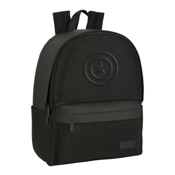 Laptop Backpack Capitán América 642177902 Black 31 x 40 x...