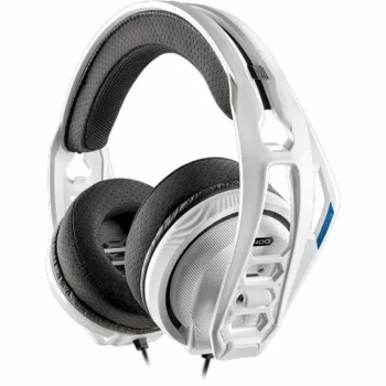 Gaming Headset with Microphone Nacon RIG400HSW White Jack...