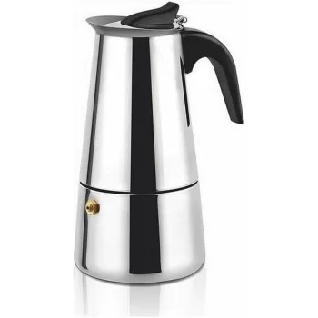 Italian Coffee Pot Haeger CP-10S.002A Stainless steel...