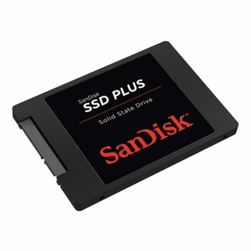 Hard Drive SanDisk Plus SDSSDA-480G-G26 2.5" SSD 480 GB Sata III DDR3 SDRAM SSD 480 GB SSD 2 TB SSD
