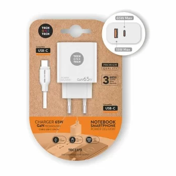 Wall Charger + USB-C Cable Tech One Tech
