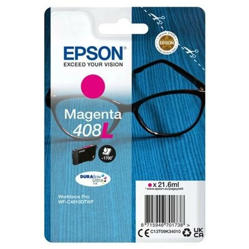 Original Ink Cartridge Epson 408L Magenta