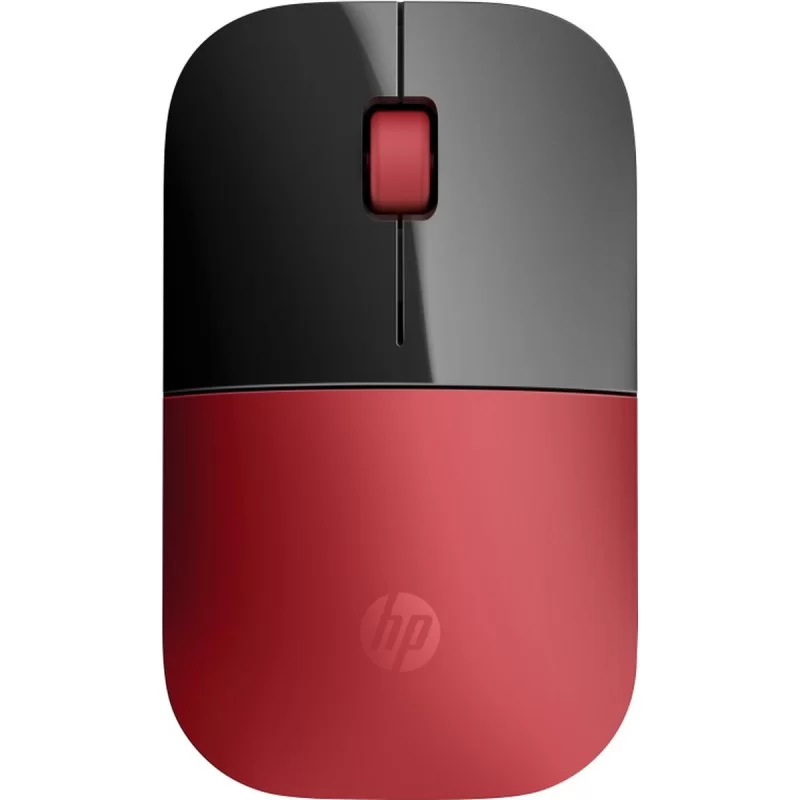 Wireless Mouse HP Z3700 Bluetooth Red Black Ambidextrous
