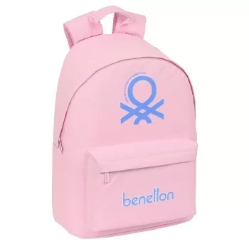 Laptop Backpack Benetton benetton Pink 31 x 41 x 16 cm