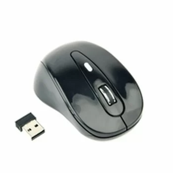 Wireless Mouse GEMBIRD MUSW-6B-01 Black Black/Grey (1 Unit)