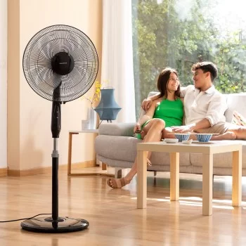 Pedestal Fan with Remote Control InnovaGoods Airstreem...