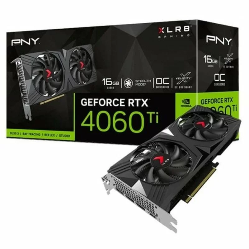 Graphics card PNY GeForce RTX 4060 Ti 16 GB GDDR6 Geforce RTX 4060 Ti