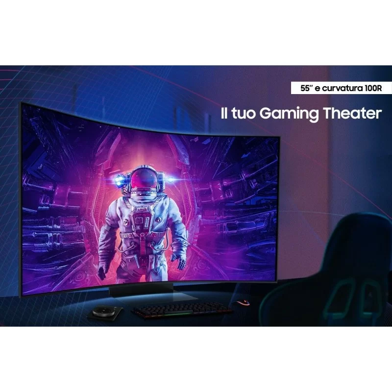 Monitor Samsung Odyssey S55CG970NU 4K Ultra HD...