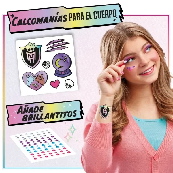 Children's Make-up Set Monster High Feeling Fierce 10 x 2 x 16,5 cm 4 Units