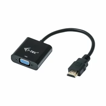 HDMI to VGA Adapter i-Tec HDMI2VGAADA Black 15 cm