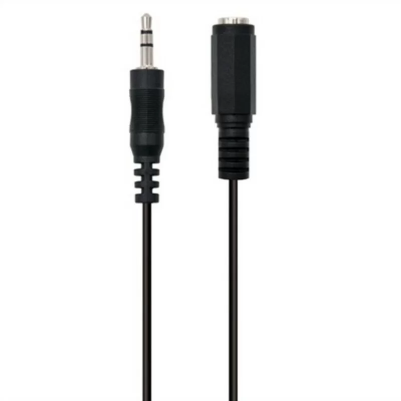 Audio Jack Cable (3.5mm) Ewent Black