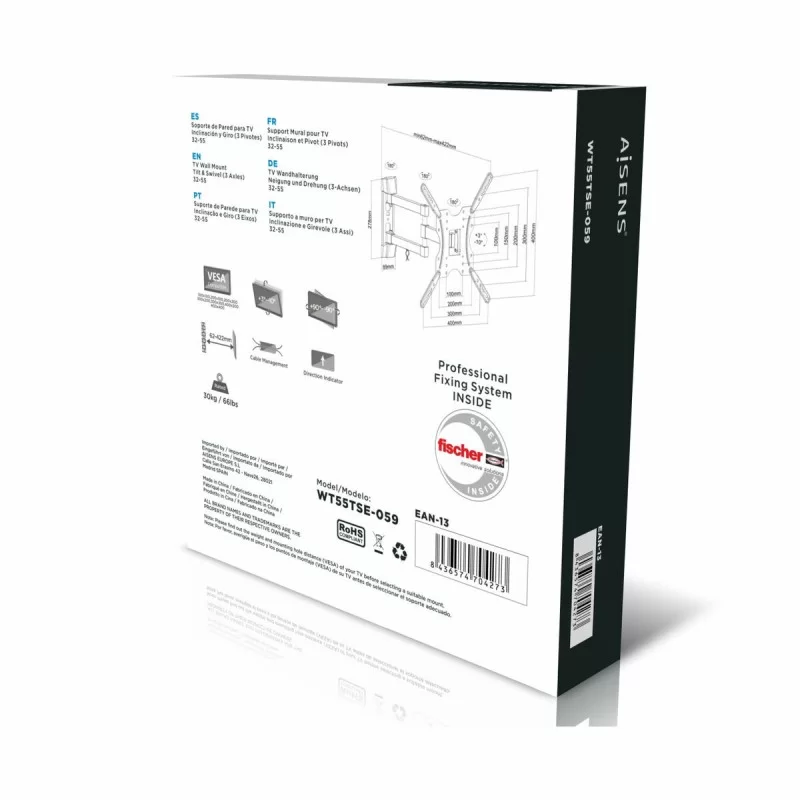 Wall Bracket Aisens WT55TSE-059 Rotating...