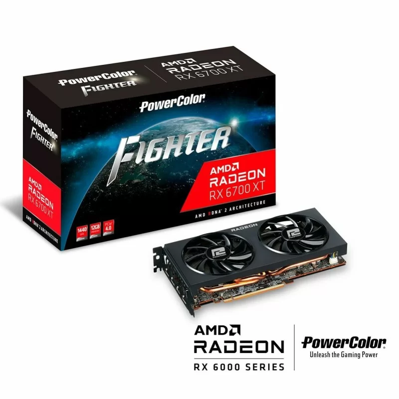 Graphics card Powercolor AMD Radeon RX 6700XT...