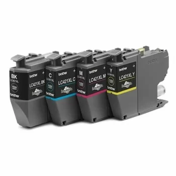 Original Ink Cartridge Brother LC-421XLVAL Multicolour...