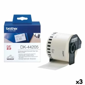 Printer Labels Brother DK-44205 62 mm x 30,48 m...