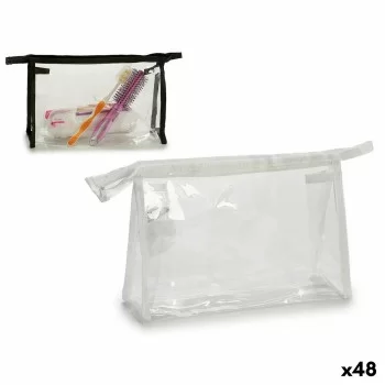 Toilet Bag Plastic 27 x 12,5 x 7 cm (48 Units)