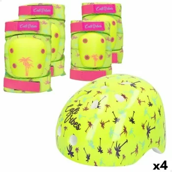 Sports Protection Set Colorbaby Neon Cali Vibes Yellow (4...