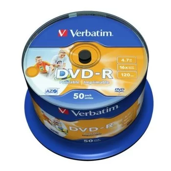 DVD-R Verbatim 43533 4,7 GB 16x (50 Units)