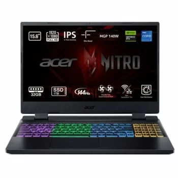 Laptop Acer Nitro 5 AN515-58-77YB 15,6" i9-12900H 32 GB...