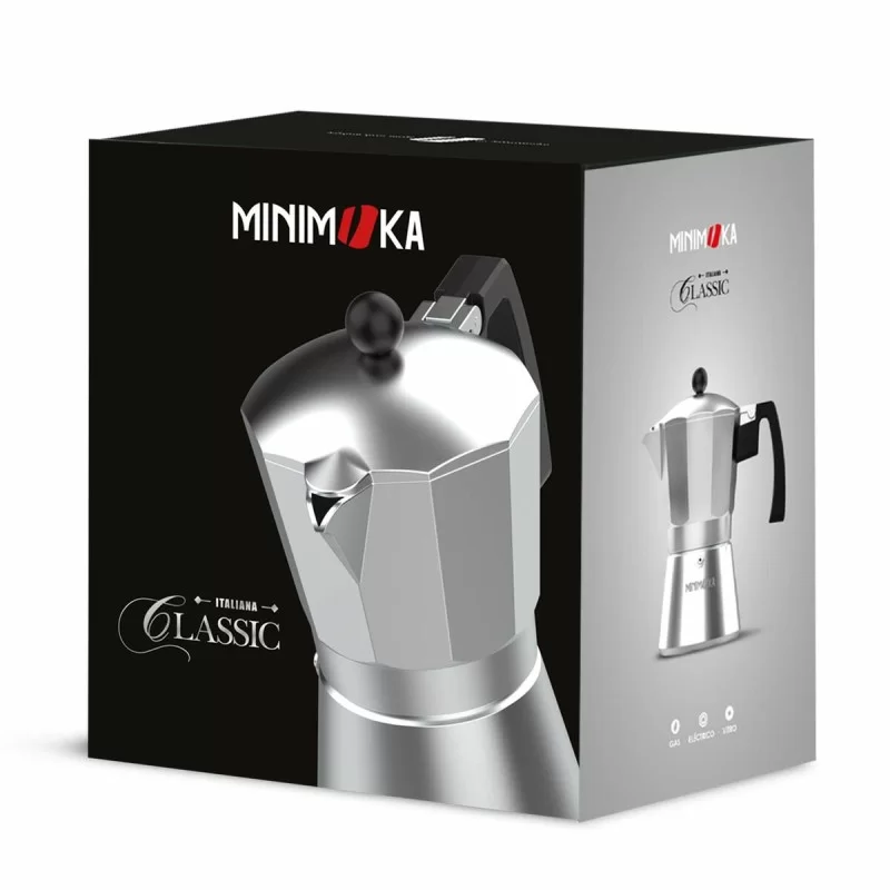 Italian Coffee Pot Taurus KCP9006 6T Aluminium...