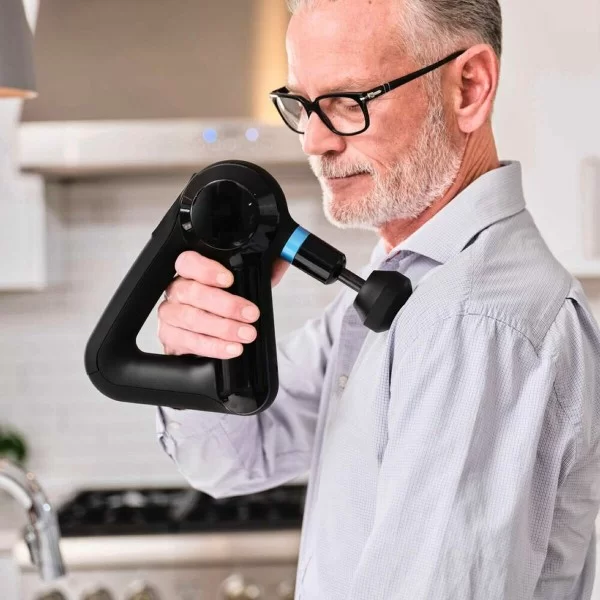 Massage Gun for Relaxation and Muscle Recovery Therabody Elite Black