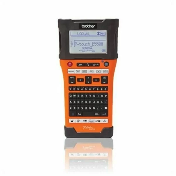 Electric Label Maker Brother PTE550WVP 180 DPI WIFI Black/Orange
