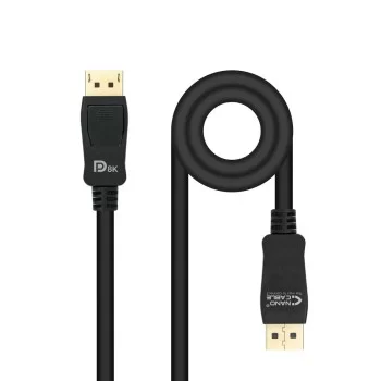 DisplayPort Cable NANOCABLE 10.15.2501 Black 1 m HDR 8K...