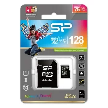Micro SD Memory Card with Adaptor Silicon Power...