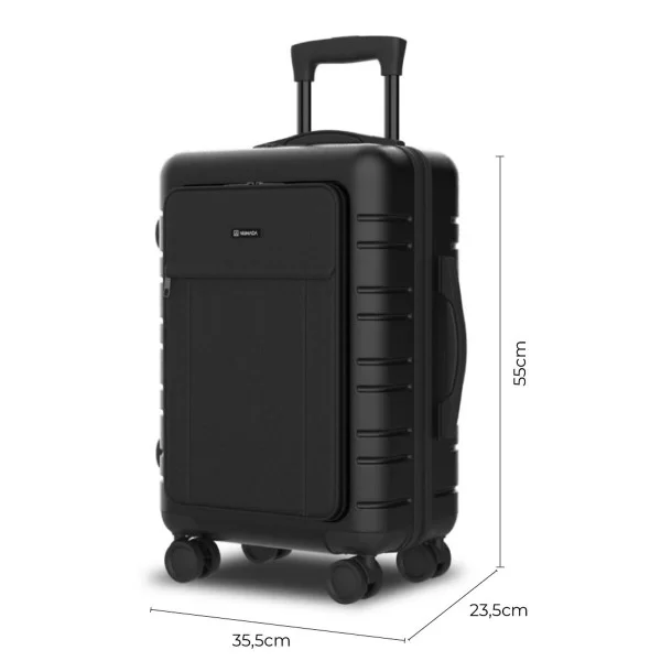 Cabin suitcase Numada T21 Business Black 38 L 55 x 35,5 x 23,5 cm Powerbank USB