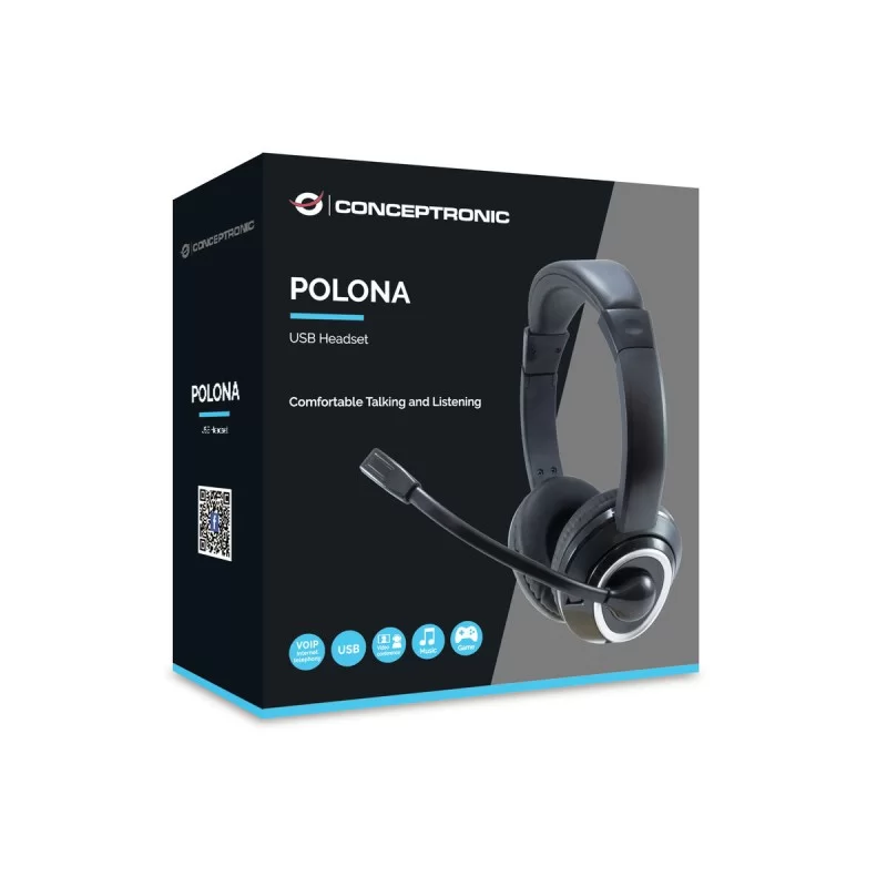 Headphones with Microphone Conceptronic...