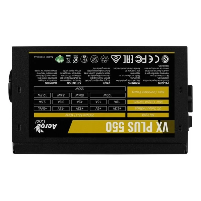 Power supply Aerocool VX-PLUS-550W ATX 550W 550...