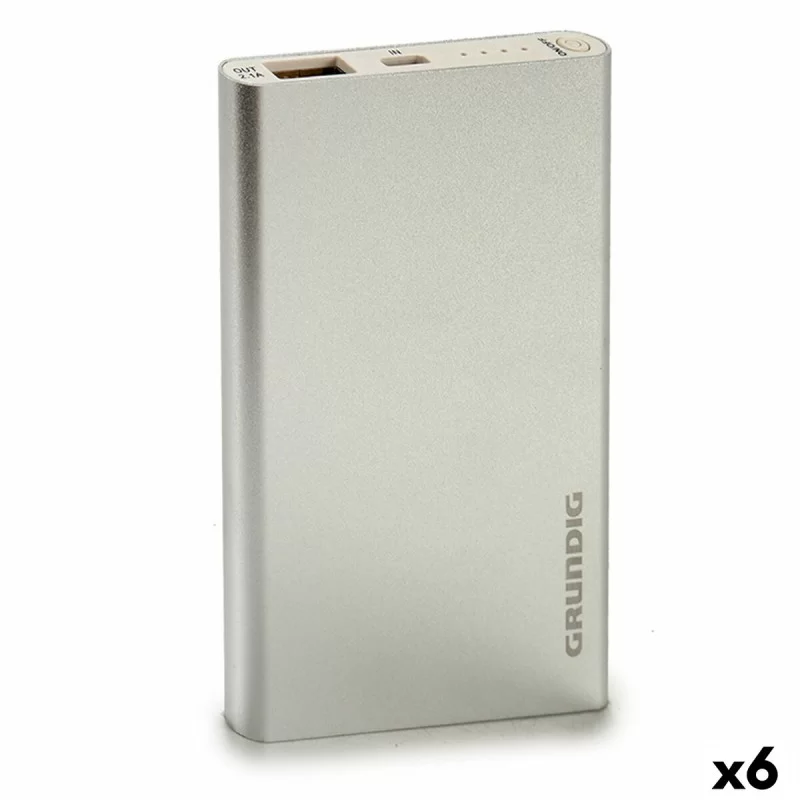 Powerbank Grundig 4000 mAh Silver (6 Units)