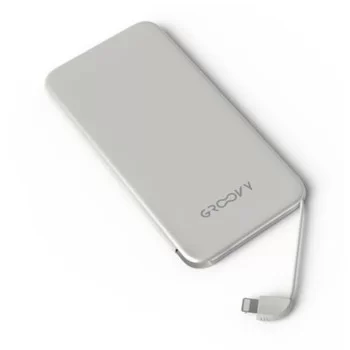 Power Bank GROOVY White 4000 mAh