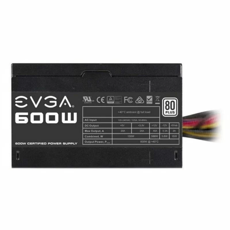 Power supply Evga 600W 600W W1 ATX 600 W 130 W...