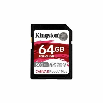 Micro SD Memory Card with Adaptor Kingston SDR2/64GB 64...