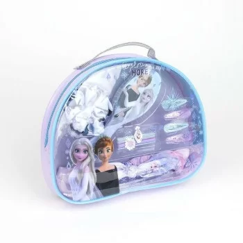 Toilet Bag with Accessories Frozen Multicolour (26 x 20 x...