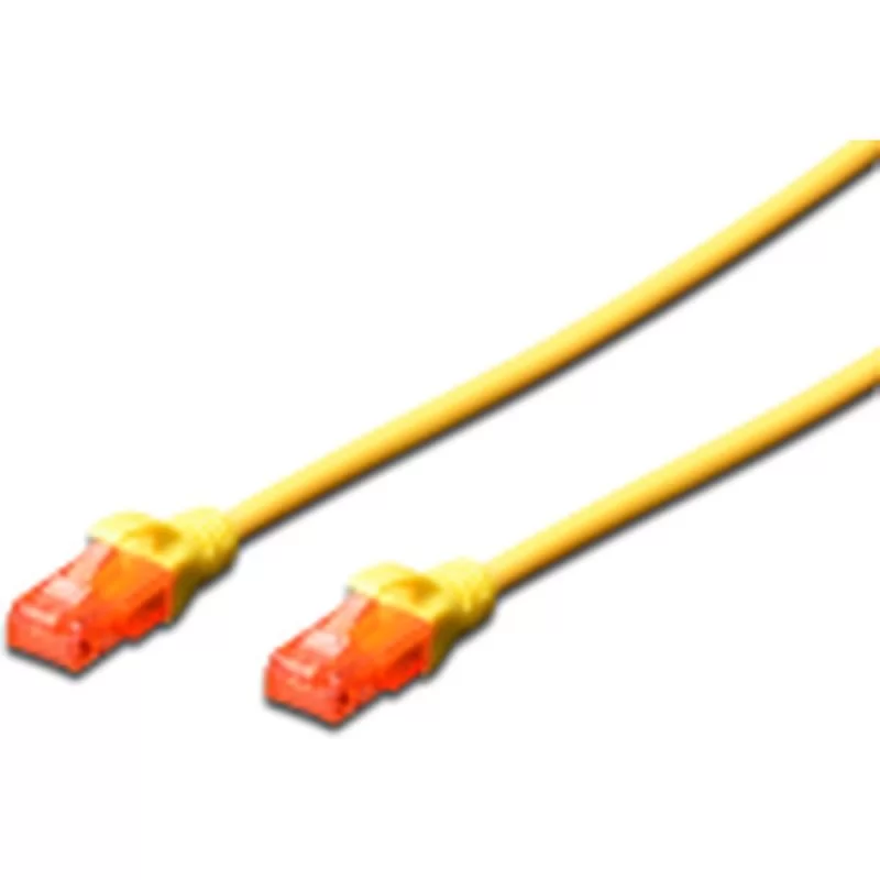 UTP Category 6 Rigid Network Cable Ewent Yellow...