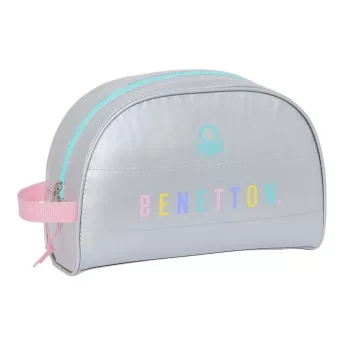 School Toilet Bag Benetton Padded 28 x 10 x 18 cm Polyester