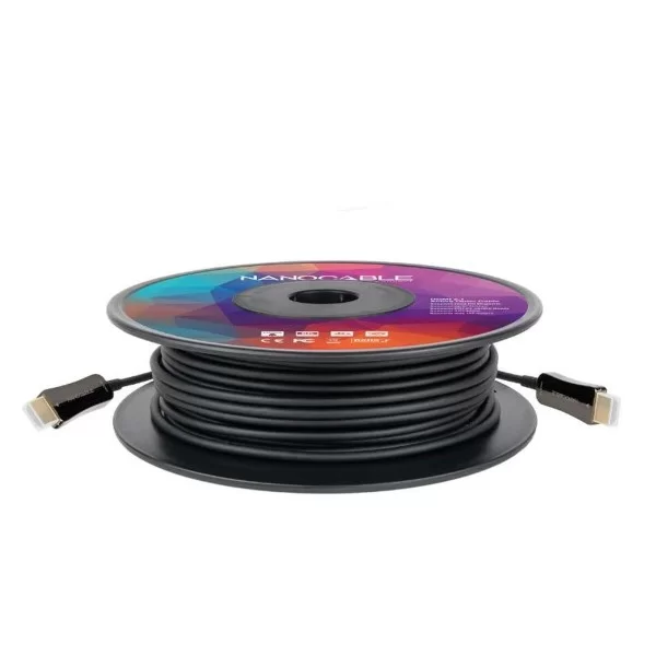 HDMI Cable NANOCABLE 10.15.2140 8k ultra hd 48 gbit/s 40 m Black