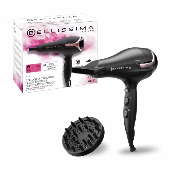 Hairdryer Bellissima Black Purple 2300 W