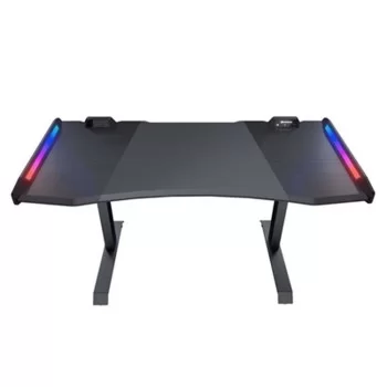 Desk Cougar Gaming Mars 150 x 75 cm Black Steel