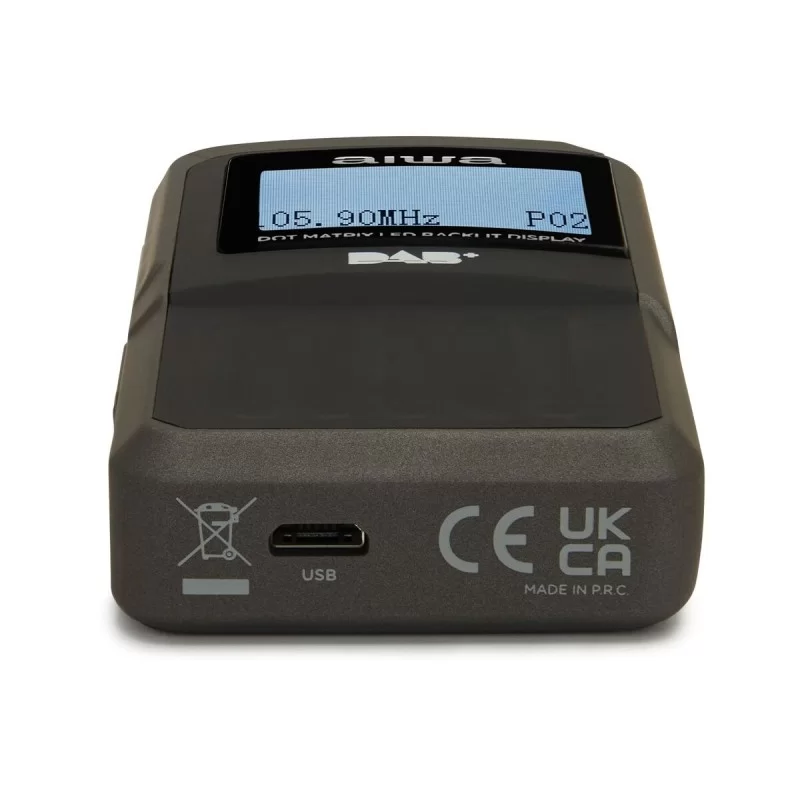 Transistor Radio Aiwa RD20DABBK NEGRA Black FM...