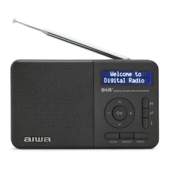 Radio Aiwa RD40DABBK Black 2000 mAh