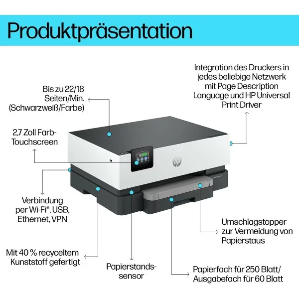 Printer HP Pro 9110B